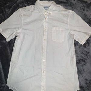 XL Classic Fit Saddlebred short sleeve button-down